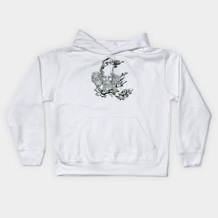 Japanese spirit Kids Hoodie